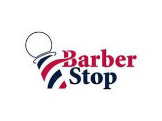 BARBER STOP logo
