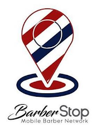 BARBER STOP MOBILE BARBER NETWORK logo