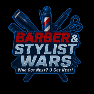 BARBER & STYLIST WARS WHO GOT NEXT? U GOT NEXT! logo