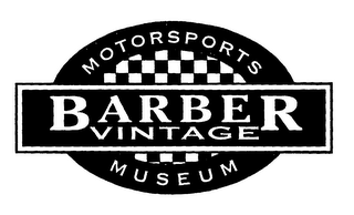 BARBER VINTAGE MOTORSPORTS MUSEUM logo