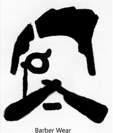 BARBER WEAR logo