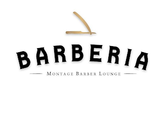 BARBERIA MONTAGE BARBER LOUNGE logo
