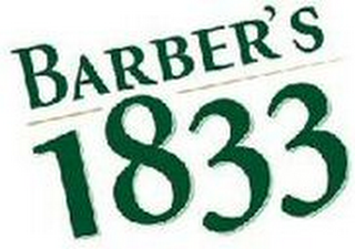 BARBER'S 1833 logo
