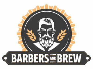 BARBERS AND BREW logo