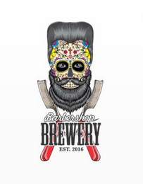BARBERSHOP BREWERY  EST. 2016 logo