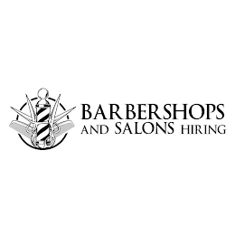 BARBERSHOPS AND SALONS HIRING logo