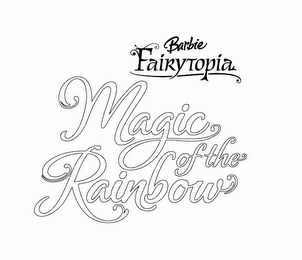 BARBIE FAIRYTOPIA MAGIC OF THE RAINBOW logo
