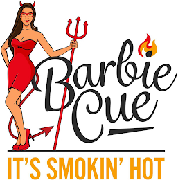 BARBIECUE IT'S SMOKIN' HOT logo