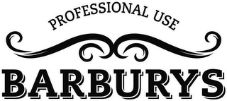 BARBURYS PROFESSIONAL USE logo