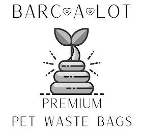 BARC A LOT - PREMIUM PET WASTE BAGS logo