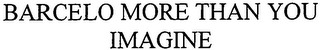 BARCELO MORE THAN YOU IMAGINE logo