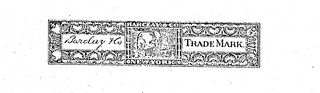 BARCLAY & CO. NEW YORK TRADE MARK. logo