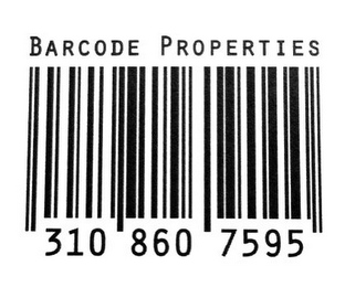 BARCODE PROPERTIES 310 860 7595 logo