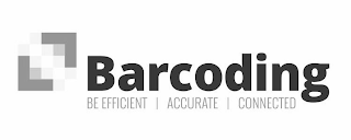 BARCODING BE EFFICIENT | ACCURATE | CONNECTED logo