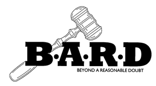 B.A.R.D BEYOND A REASONABLE DOUBT logo