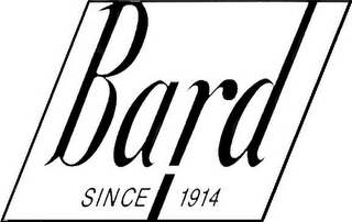 BARD SINCE 1914 logo