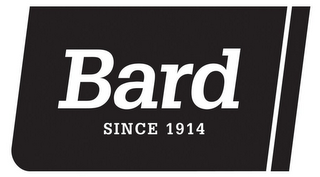 BARD SINCE 1914 logo