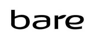 BARE logo