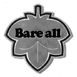 BARE ALL logo