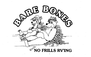 BARE BONES NO FRILLS RV'ING logo
