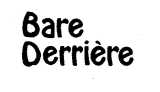 BARE DERRIERE logo