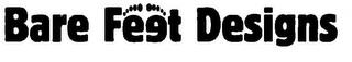 BARE FEET DESIGNS logo