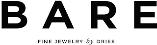 BARE FINE JEWELRY BY DRIES logo