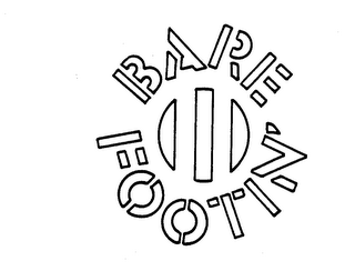 BARE FOOTIN' logo