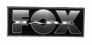 BARE FOX logo
