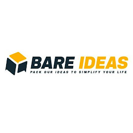 BARE IDEAS PACK OUR IDEAS TO SIMPLIFY YOUR LIFE logo
