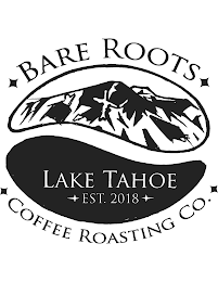 BARE ROOTS LAKE TAHOE EST. 2018 COFFEE ROASTING CO. logo