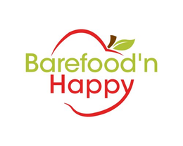 BAREFOOD'N HAPPY logo
