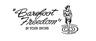 BAREFOOT FREEDOM IN YOUR SHOES logo