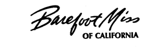BAREFOOT MISS OF CALIFORNIA logo