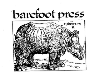BAREFOOT PRESS RHINOCERVS logo