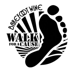 BAREFOOT WINE WALK FOR A CAUSE logo