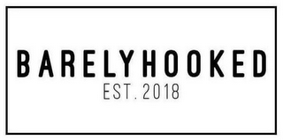 BARELY HOOKED EST. 2018 logo