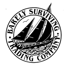 BARELY SURVIVING TRADING COMPANY logo