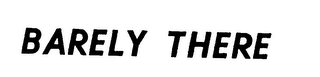 BARELY THERE logo