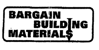 BARGAIN BUILDING MATERIALS logo