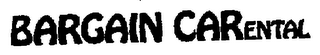 BARGAIN CAR RENTAL logo