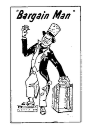 "BARGAIN MAN" logo