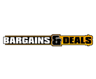 BARGAINS & DEALS logo