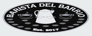 BARISTA DEL BARRIO EST. 2017 logo