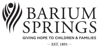 BARIUM SPRINGS GIVING HOPE TO CHILDREN & FAMILIES EST. 1891 logo