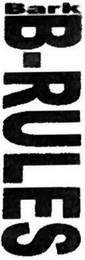 BARK B-RULES logo