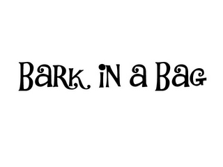 BARK IN A BAG logo