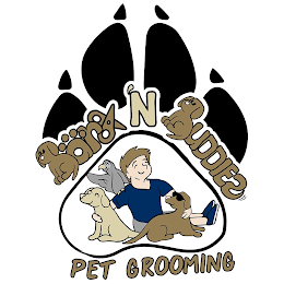 BARK 'N BUDDIES PET GROOMING logo