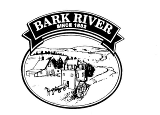 BARK RIVER SINCE 1882 logo