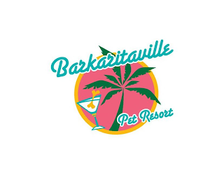 BARKARITAVILLE PET RESORT logo
